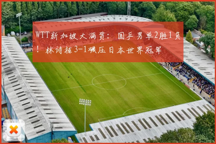 WTT新加坡大满贯:国乒男单2胜1负!林诗栋3-1碾压日本世界冠军