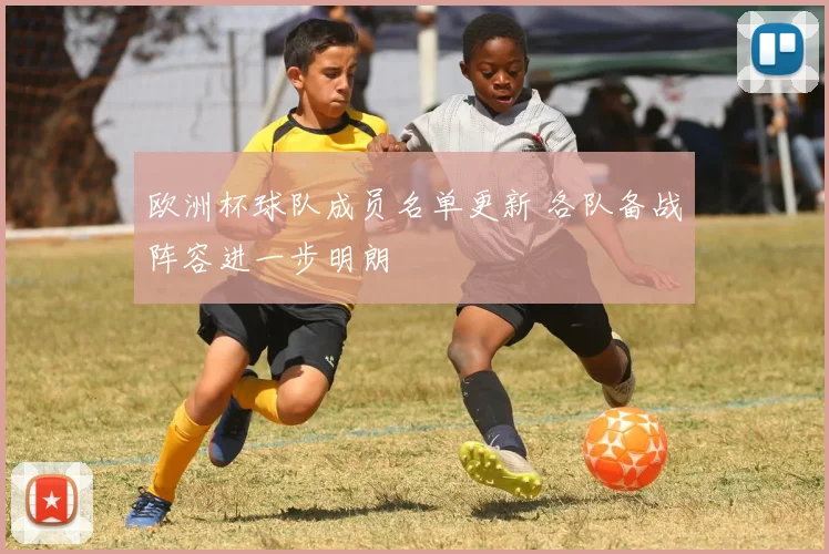 欧洲杯球队成员名单更新 各队备战阵容进一步明朗